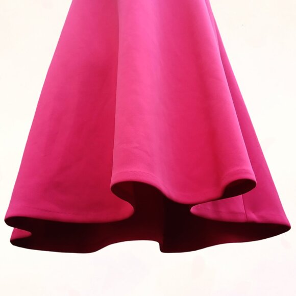 Guess Los Angeles Women’s Sleeveless Scoop Neck Pink/Rose Skater Dress Size 8 - Picture 5 of 12